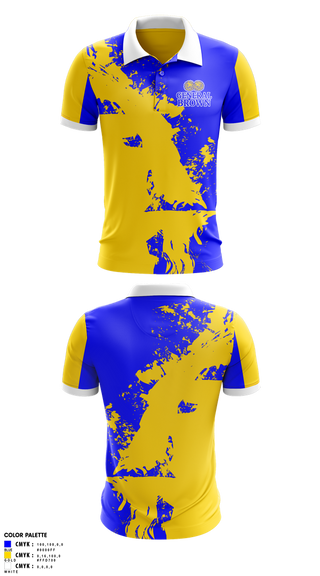 Short Sleeve Performance Polo, General Brown, Cheer, Teamtime, Team time, sublimation, custom sports apparel, team uniforms, spirit wear, spiritwear, sports uniforms, custom shirts, team store, custom team store, fundraiser sports, apparel fundraiser