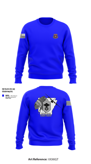 Crew Neck Sweatshirt, LRAFB Chiefs Group, , Teamtime, Team time, sublimation, custom sports apparel, team uniforms, spirit wear, spiritwear, sports uniforms, custom shirts, team store, custom team store, fundraiser sports, apparel fundraiser