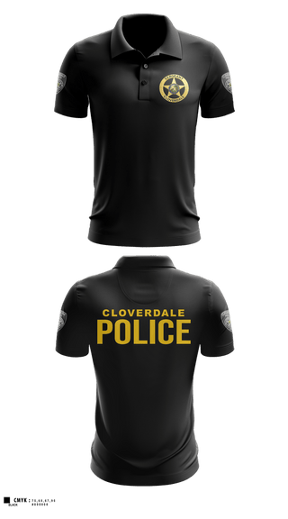 Short Sleeve Performance Polo, Cloverdale police department, Police, Teamtime, Team time, sublimation, custom sports apparel, team uniforms, spirit wear, spiritwear, sports uniforms, custom shirts, team store, custom team store, fundraiser sports, apparel fundraiser