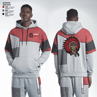 Hoodie, Utica Redskins, Men's Basketball, Teamtime, Team time, sublimation, custom sports apparel, team uniforms, spirit wear, spiritwear, sports uniforms, custom shirts, team store, custom team store, fundraiser sports, apparel fundraiser