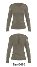 Gunslinger 49123470 Women's Long Sleeve V-neck Shirt - 11