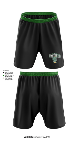 Athletic Shorts With Pockets, Cactus Fc, Men's Soccer, Teamtime, Team time, sublimation, custom sports apparel, team uniforms, spirit wear, spiritwear, sports uniforms, custom shirts, team store, custom team store, fundraiser sports, apparel fundraiser