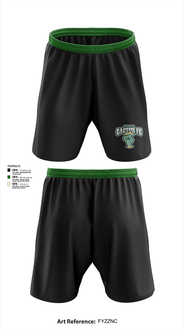 Athletic Shorts With Pockets, Cactus Fc, Men's Soccer, Teamtime, Team time, sublimation, custom sports apparel, team uniforms, spirit wear, spiritwear, sports uniforms, custom shirts, team store, custom team store, fundraiser sports, apparel fundraiser