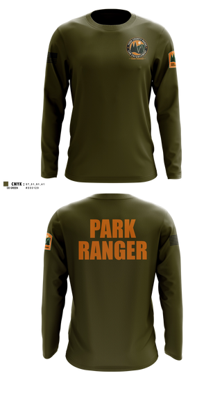 Long Sleeve Performance Shirt, York County Park Ranger Division, Police, Teamtime, Team time, sublimation, custom sports apparel, team uniforms, spirit wear, spiritwear, sports uniforms, custom shirts, team store, custom team store, fundraiser sports, apparel fundraiser