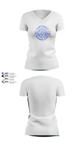 Carteret Ramblers Volleyball 93829974 Women's Short Sleeve V-neck Shirt - 5