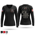 3d LSB 88692007 Women's Long Sleeve V-neck Shirt - 1