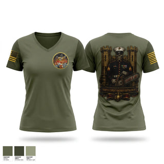 Womens Short Sleeve Vneck Shirt, Charlie Co, Marines, Teamtime, Team time, sublimation, custom sports apparel, team uniforms, spirit wear, spiritwear, sports uniforms, custom shirts, team store, custom team store, fundraiser sports, apparel fundraiser