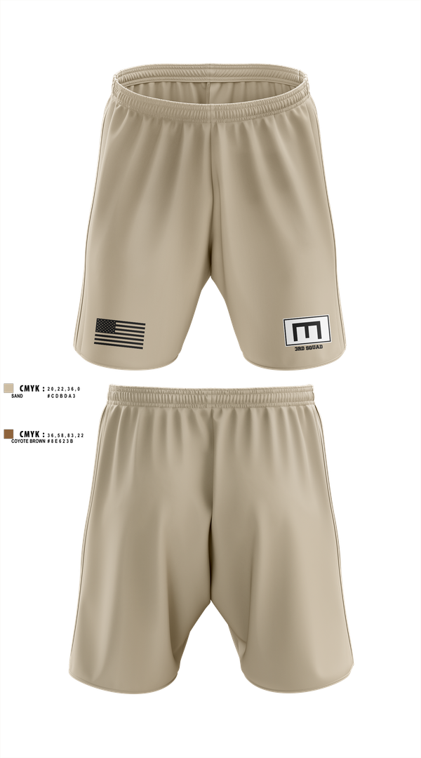 Athletic Shorts With Pockets, 180th ESC, , Teamtime, Team time, sublimation, custom sports apparel, team uniforms, spirit wear, spiritwear, sports uniforms, custom shirts, team store, custom team store, fundraiser sports, apparel fundraiser