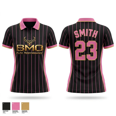 BMO Elite 12u Salvadge Short Sleeve Performance Polo - 1
