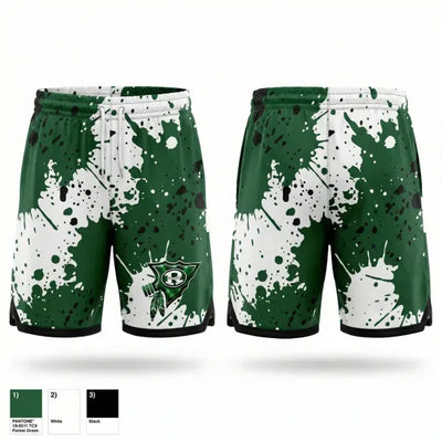 Ridley Green Raiders Girls Flag Football 540718 Athletic Shorts With Pockets - 1
