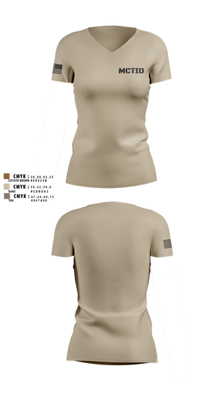 Womens Short Sleeve Vneck Shirt, MCTID, , Teamtime, Team time, sublimation, custom sports apparel, team uniforms, spirit wear, spiritwear, sports uniforms, custom shirts, team store, custom team store, fundraiser sports, apparel fundraiser