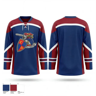 Hockey Jersey, Capital District Sled Warriors, Ice Hockey, Teamtime, Team time, sublimation, custom sports apparel, team uniforms, spirit wear, spiritwear, sports uniforms, custom shirts, team store, custom team store, fundraiser sports, apparel fundraiser