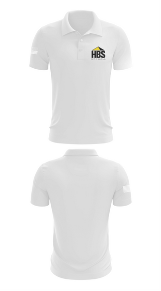 Short Sleeve Performance Polo, HBS Drywall, LLC, , Teamtime, Team time, sublimation, custom sports apparel, team uniforms, spirit wear, spiritwear, sports uniforms, custom shirts, team store, custom team store, fundraiser sports, apparel fundraiser