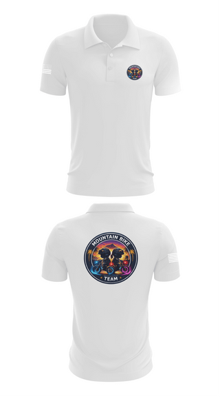 Short Sleeve Performance Polo, Mountain Bike Team, Police, Teamtime, Team time, sublimation, custom sports apparel, team uniforms, spirit wear, spiritwear, sports uniforms, custom shirts, team store, custom team store, fundraiser sports, apparel fundraiser