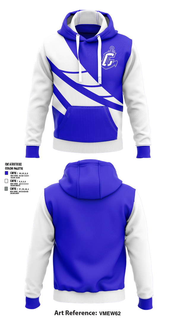 Hoodie, Cumberland Jr. Clippers Football & Cheer, , Teamtime, Team time, sublimation, custom sports apparel, team uniforms, spirit wear, spiritwear, sports uniforms, custom shirts, team store, custom team store, fundraiser sports, apparel fundraiser