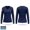 Vital Medical 49562980 Women's Long Sleeve V-neck Shirt - 1