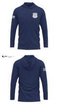 Philadelphia police Long Sleeve hooded sunshirt - 5
