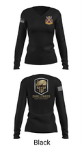 Challenger Company 82486130 Women's Long Sleeve V-neck Shirt - 37