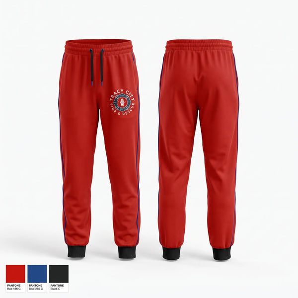 Sweatpants, Tracy City, Fire Department, Teamtime, Team time, sublimation, custom sports apparel, team uniforms, spirit wear, spiritwear, sports uniforms, custom shirts, team store, custom team store, fundraiser sports, apparel fundraiser
