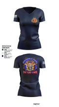 San Leon Volunteer Fire Department Women's Short Sleeve V-neck Shirt - 6