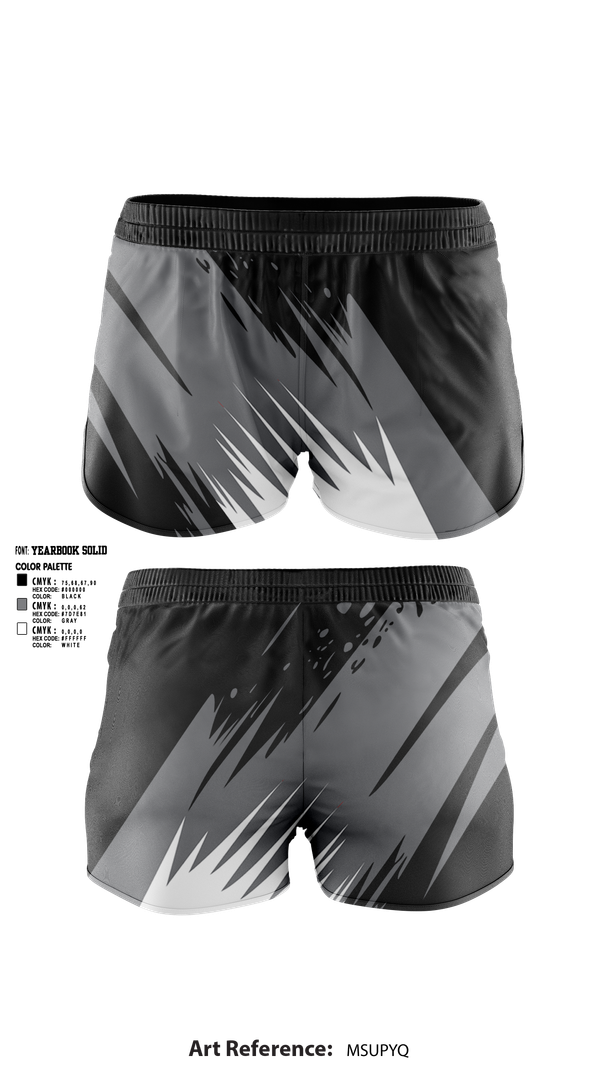 Womens Shorts, Raki Volleyball, Women's Volleyball, Teamtime, Team time, sublimation, custom sports apparel, team uniforms, spirit wear, spiritwear, sports uniforms, custom shirts, team store, custom team store, fundraiser sports, apparel fundraiser