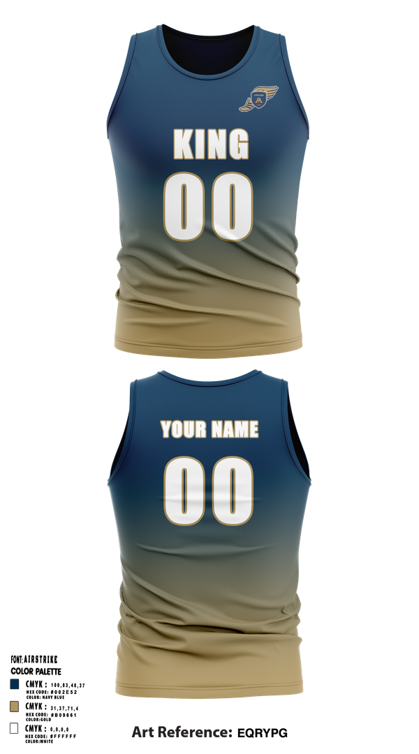 Tank Top, King School Cross Country, Cross Country, Teamtime, Team time, sublimation, custom sports apparel, team uniforms, spirit wear, spiritwear, sports uniforms, custom shirts, team store, custom team store, fundraiser sports, apparel fundraiser