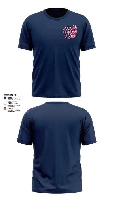 Westmont Youth Baseball 21491450 Short Sleeve Performance Shirt - 3