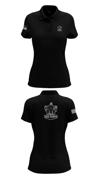 Womens Short Sleeve Performance Polo, Sail team 6, , Teamtime, Team time, sublimation, custom sports apparel, team uniforms, spirit wear, spiritwear, sports uniforms, custom shirts, team store, custom team store, fundraiser sports, apparel fundraiser