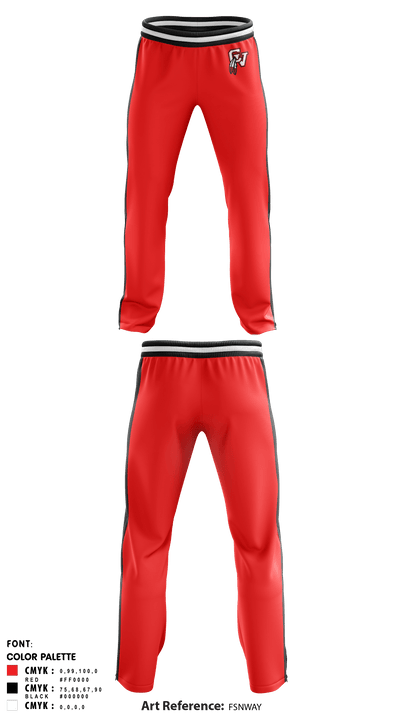 Big Reds 21952547 Sweatpants - 1