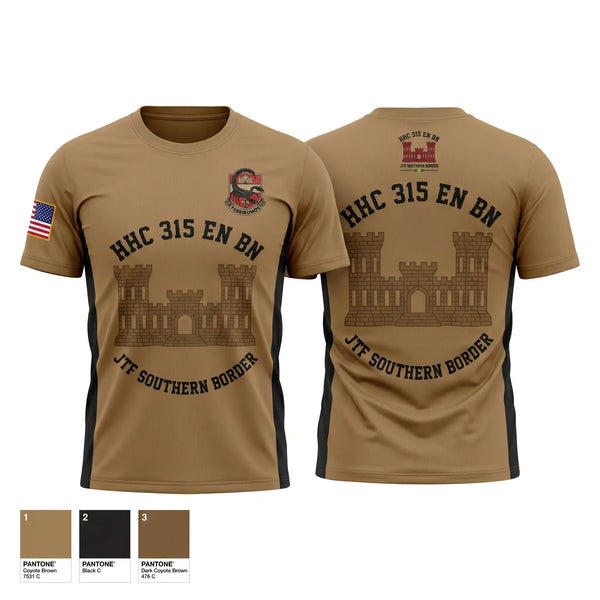 Short Sleeve Performance Shirt, 315 EN BN, Army, Teamtime, Team time, sublimation, custom sports apparel, team uniforms, spirit wear, spiritwear, sports uniforms, custom shirts, team store, custom team store, fundraiser sports, apparel fundraiser