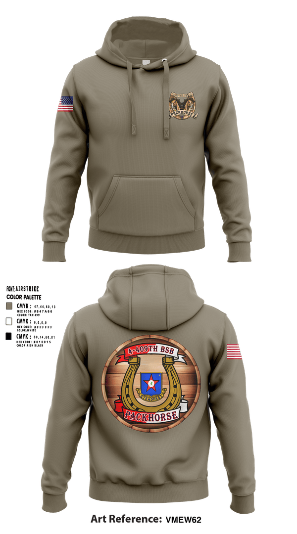 Hoodie, 4/409th BSB, Army, Teamtime, Team time, sublimation, custom sports apparel, team uniforms, spirit wear, spiritwear, sports uniforms, custom shirts, team store, custom team store, fundraiser sports, apparel fundraiser