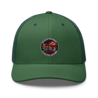4th Division Late-Watch 28165234 Retro Trucker Hat | Yupoong 6606