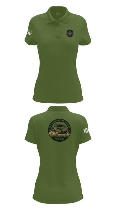A 1/111 Field Artillery 90044147 Women's Short Sleeve Performance Polo  - 52
