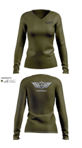 SRRG-SRT Women's Long Sleeve V-neck Shirt - 24