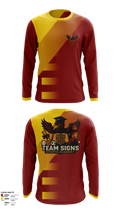 Team Signs Sports Academy 72258111 Long Sleeve Performance Shirt 100