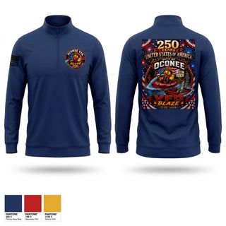 Windbreaker, City of Oconee Volunteer Fire Department, Fire Department, Teamtime, Team time, sublimation, custom sports apparel, team uniforms, spirit wear, spiritwear, sports uniforms, custom shirts, team store, custom team store, fundraiser sports, apparel fundraiser