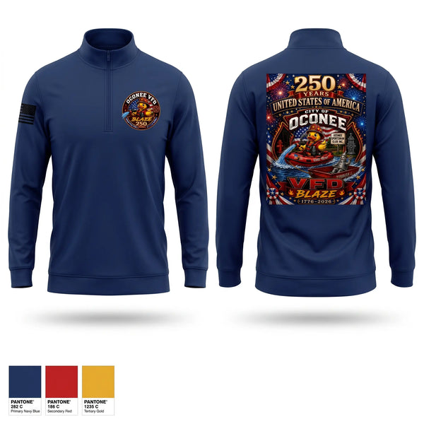 Windbreaker, City of Oconee Volunteer Fire Department, Fire Department, Teamtime, Team time, sublimation, custom sports apparel, team uniforms, spirit wear, spiritwear, sports uniforms, custom shirts, team store, custom team store, fundraiser sports, apparel fundraiser