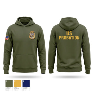 Hoodie, U.S. PROBATION, Police, Teamtime, Team time, sublimation, custom sports apparel, team uniforms, spirit wear, spiritwear, sports uniforms, custom shirts, team store, custom team store, fundraiser sports, apparel fundraiser