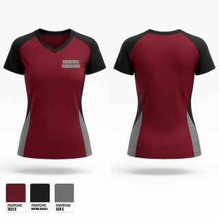 Womens Short Sleeve Vneck Shirt, Torrington Trailblazers, Women's Basketball, Teamtime, Team time, sublimation, custom sports apparel, team uniforms, spirit wear, spiritwear, sports uniforms, custom shirts, team store, custom team store, fundraiser sports, apparel fundraiser