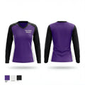 Harrison Hawks 54024205 Women's Long Sleeve V-neck Shirt - 1