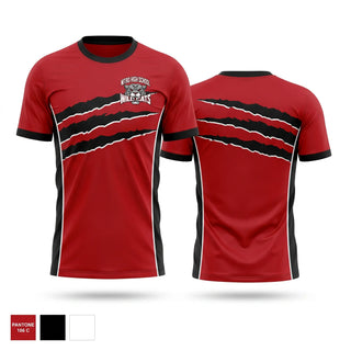 Soft Poly Tee Cotton Like Feel, Nitro wildcats, Cheer, Teamtime, Team time, sublimation, custom sports apparel, team uniforms, spirit wear, spiritwear, sports uniforms, custom shirts, team store, custom team store, fundraiser sports, apparel fundraiser