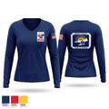 Swain county rescue squad Women's Long Sleeve V-neck Shirt - 1