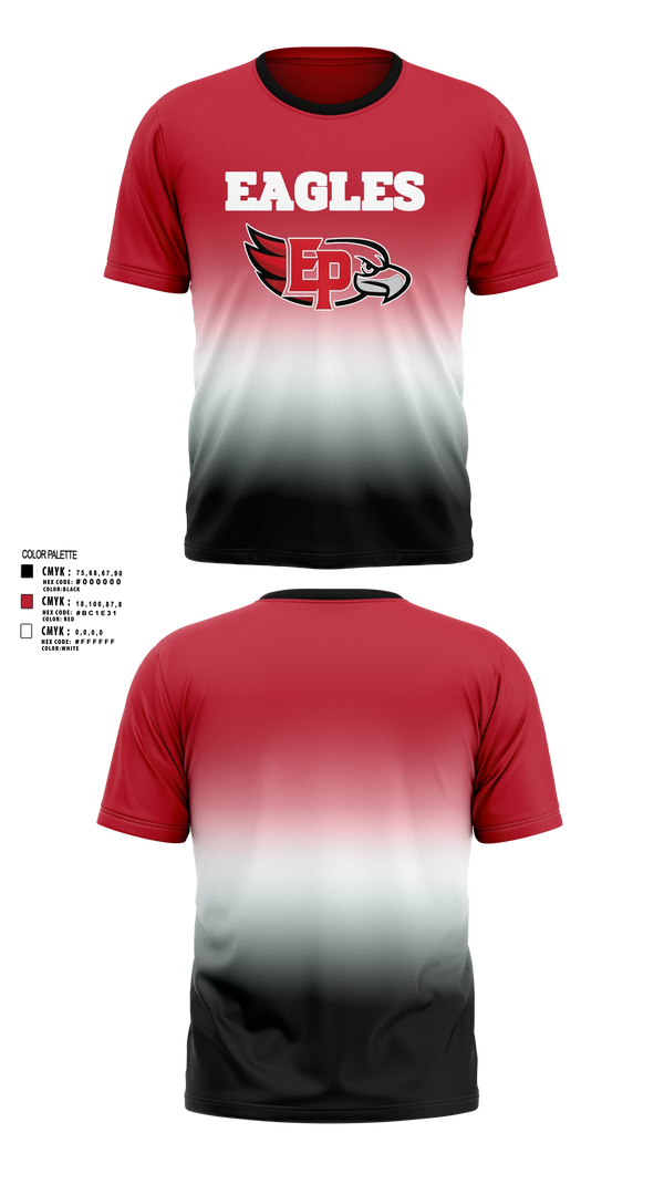 Short Sleeve Performance Shirt, Eagles, Cheer, Teamtime, Team time, sublimation, custom sports apparel, team uniforms, spirit wear, spiritwear, sports uniforms, custom shirts, team store, custom team store, fundraiser sports, apparel fundraiser