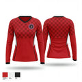 Hurricanes 3818180 Women's Long Sleeve V-neck Shirt - 1