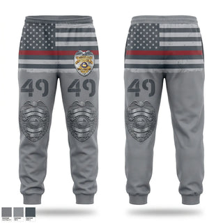 Sweatpants, Wakarusa, Police, Teamtime, Team time, sublimation, custom sports apparel, team uniforms, spirit wear, spiritwear, sports uniforms, custom shirts, team store, custom team store, fundraiser sports, apparel fundraiser