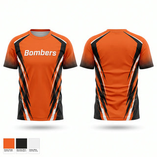 Football Jersey, Bombers, Softball, Teamtime, Team time, sublimation, custom sports apparel, team uniforms, spirit wear, spiritwear, sports uniforms, custom shirts, team store, custom team store, fundraiser sports, apparel fundraiser