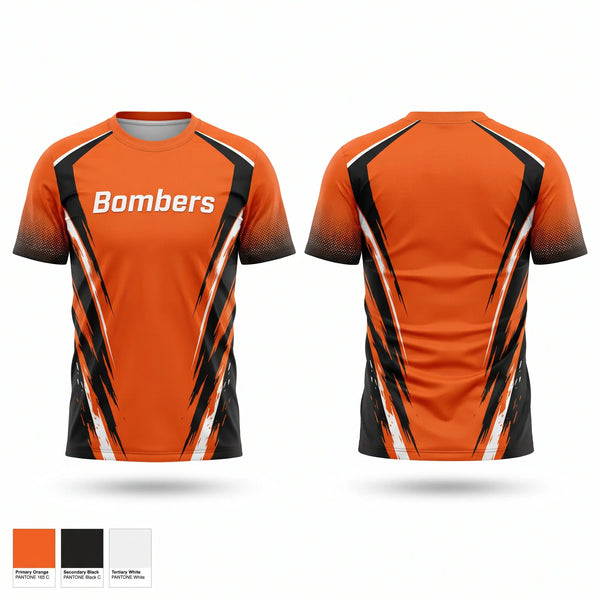 Football Jersey, Bombers, Softball, Teamtime, Team time, sublimation, custom sports apparel, team uniforms, spirit wear, spiritwear, sports uniforms, custom shirts, team store, custom team store, fundraiser sports, apparel fundraiser