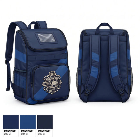 Gear Bag, Excelsior No. 1, Fire Department, Teamtime, Team time, sublimation, custom sports apparel, team uniforms, spirit wear, spiritwear, sports uniforms, custom shirts, team store, custom team store, fundraiser sports, apparel fundraiser