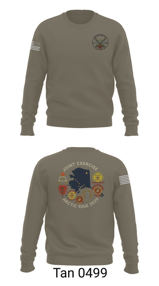 Crew Neck Sweatshirt, RCKT BTRY D 2nd BN 14th MAR, Marines, Teamtime, Team time, sublimation, custom sports apparel, team uniforms, spirit wear, spiritwear, sports uniforms, custom shirts, team store, custom team store, fundraiser sports, apparel fundraiser