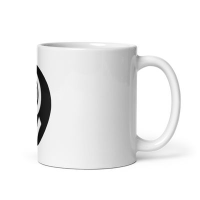CLR-1 2617717 White Glossy Mug - Small